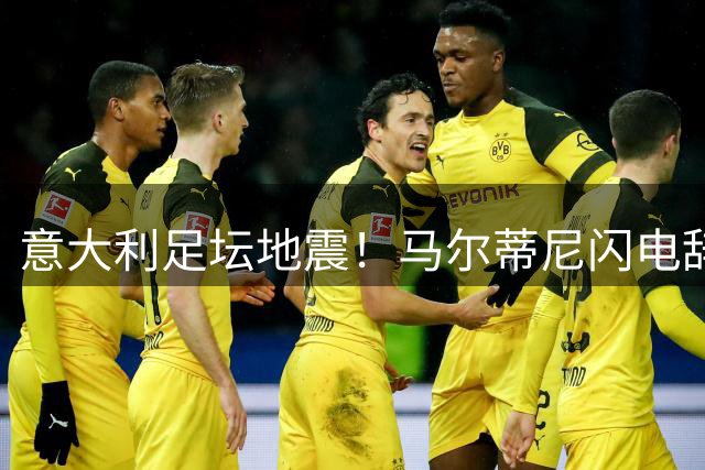 意大利足坛地震！马尔蒂尼闪电辞职遭名记痛批：这不是米兰更衣室